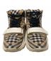 中古・古着 BURBERRY (バーバリー) ベルクロノバチェックハイカットスニーカー ベージュ サイズ:42：28000円