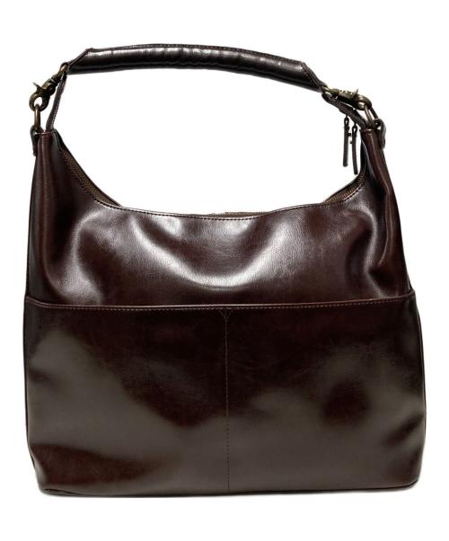 YOUTA（ヨータ）YOUTA (ヨータ) レザーワンショルダーバッグ ブラウンの古着・服飾アイテム