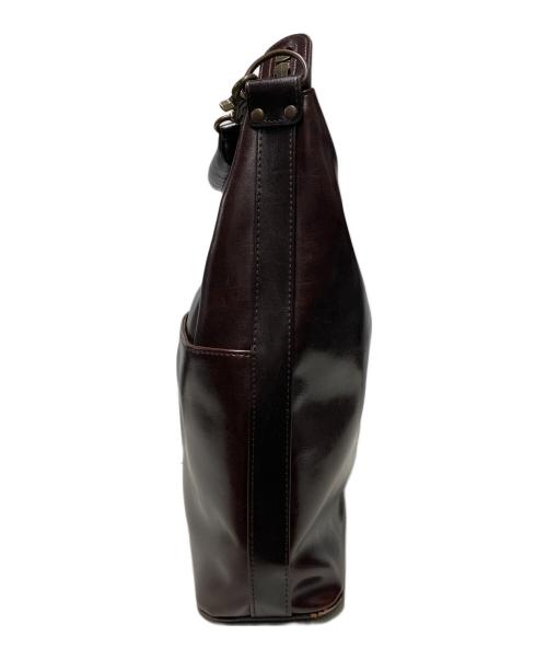 YOUTA（ヨータ）YOUTA (ヨータ) レザーワンショルダーバッグ ブラウンの古着・服飾アイテム