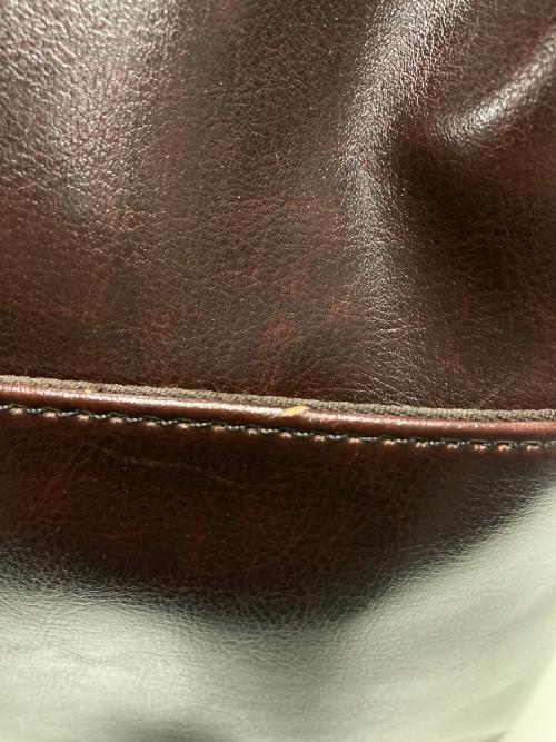 YOUTA（ヨータ）YOUTA (ヨータ) レザーワンショルダーバッグ ブラウンの古着・服飾アイテム