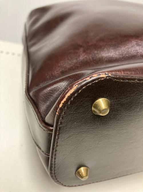 YOUTA（ヨータ）YOUTA (ヨータ) レザーワンショルダーバッグ ブラウンの古着・服飾アイテム