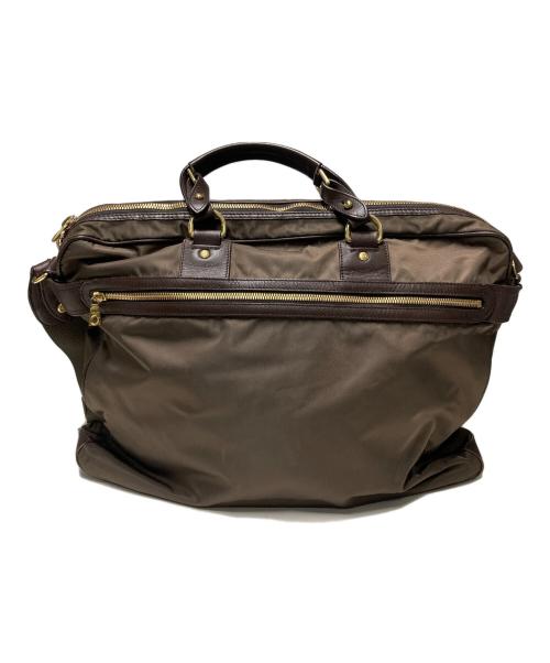 HUNTING WORLD（ハンティングワールド）HUNTING WORLD (ハンティングワールド) 2WAYブリーフケース ブラウンの古着・服飾アイテム