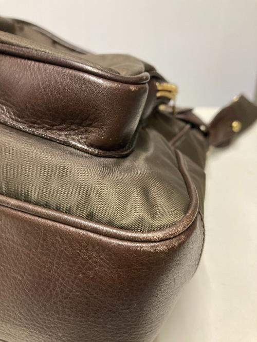 HUNTING WORLD（ハンティングワールド）HUNTING WORLD (ハンティングワールド) 2WAYブリーフケース ブラウンの古着・服飾アイテム