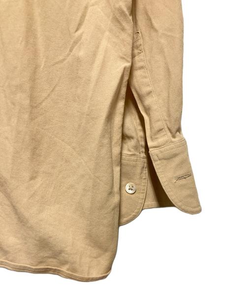 AURALEE（オーラリー）AURALEE (オーラリー) SHUTTLE GEORGETTE CLOTH P/O SHIRTS / コットンプルオーバーシャツ ベージュ サイズ:3の古着・服飾アイテム