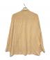 AURALEE (オーラリー) SHUTTLE GEORGETTE CLOTH P/O SHIRTS / コットンプルオーバーシャツ ベージュ サイズ:3：12000円