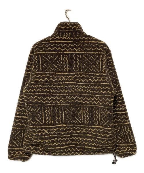 Patagonia（パタゴニア）Patagonia (パタゴニア) 95年製 GLISSADE PULLOVER / リバーシブルフリースジャケット ブラウン×パープル サイズ:Mの古着・服飾アイテム