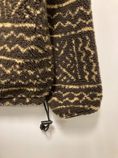 Patagonia（パタゴニア）Patagonia (パタゴニア) 95年製 GLISSADE PULLOVER / リバーシブルフリースジャケット ブラウン×パープル サイズ:Mの古着・服飾アイテム