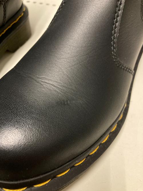 Dr.Martens（ドクターマーチン）Dr.Martens (ドクターマーチン) VEGAN 2976 / サイドゴアブーツ ブラック サイズ:UK3の古着・服飾アイテム