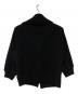 Yohji Yamamoto FEMME (ヨウジヤマモトファム) 17AW ウールニットカーディガン ブラック サイズ:2：8000円
