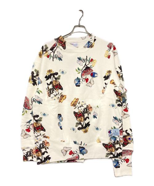 Champion REVERSE WEAVE（チャンピオン リバース ウィーブ）Champion REVERSE WEAVE (チャンピオン リバース ウィーブ) UNDERCOVER (アンダーカバー) 25FW リバースウィーブ(R) クルーネックスウェットシャツ アイボリー サイズ:XL 未使用品の古着・服飾アイテム