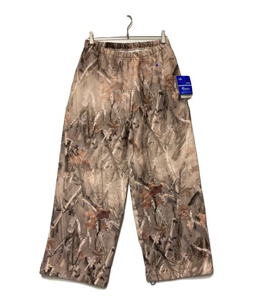 Champion（チャンピオン）Champion (チャンピオン) BEAMS (ビームス) オリジナルカモスウェットパンツ ベージュ サイズ:M 未使用品の古着・服飾アイテム
