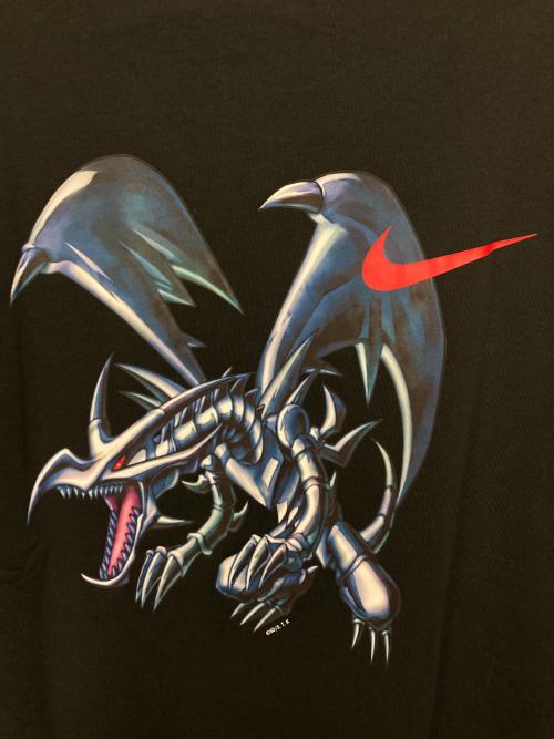 NIKE（ナイキ）NIKE (ナイキ) 遊戯王 (ユウギオウ) プリントTシャツ ブラック サイズ:XXLの古着・服飾アイテム