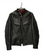 Schottショット）の古着「641XX シングルライダースジャケット」｜ブラック