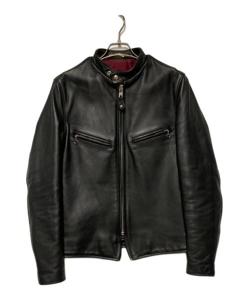 Schott（ショット）Schott (ショット) 641XX シングルライダースジャケット ブラック サイズ:36の古着・服飾アイテム