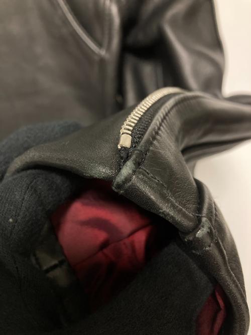 Schott（ショット）Schott (ショット) 641XX シングルライダースジャケット ブラック サイズ:36の古着・服飾アイテム