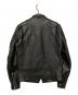 Schott (ショット) 641XX シングルライダースジャケット ブラック サイズ:36：50000円