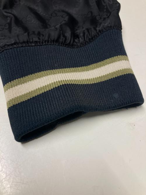 GUCCI（グッチ）GUCCI (グッチ) GG柄ナイロンスタジャン ブラック サイズ:46の古着・服飾アイテム