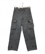 OUTILウティ）の古着「PANTALON BLESLE / M-47カーゴパンツ」｜グレー
