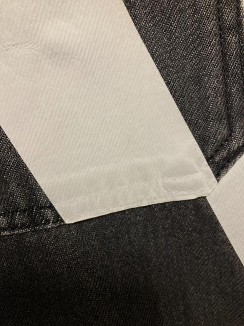 VALENTINO（ヴァレンティノ）VALENTINO (ヴァレンティノ) Vロゴシグネチャーデニムシャツ グレー サイズ:48の古着・服飾アイテム