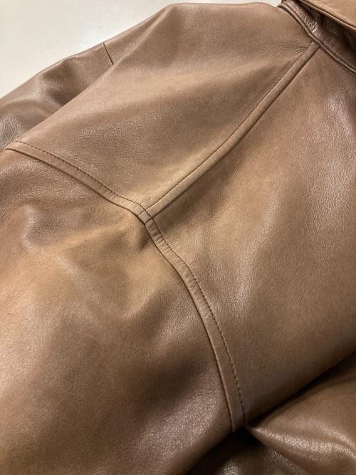 POLO RALPH LAUREN（ポロ・ラルフローレン）POLO RALPH LAUREN (ポロ・ラルフローレン) レザースイングトップ ブラウン サイズ:Sの古着・服飾アイテム