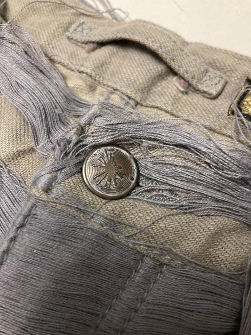 MIHARA YASUHIRO（ミハラヤスヒロ）MIHARA YASUHIRO (ミハラヤスヒロ) 加工デニムパンツ グレー サイズ:Sの古着・服飾アイテム