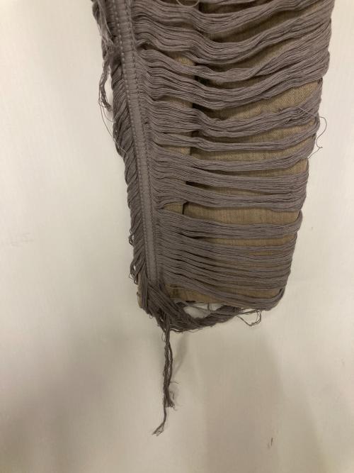 MIHARA YASUHIRO（ミハラヤスヒロ）MIHARA YASUHIRO (ミハラヤスヒロ) 加工デニムパンツ グレー サイズ:Sの古着・服飾アイテム