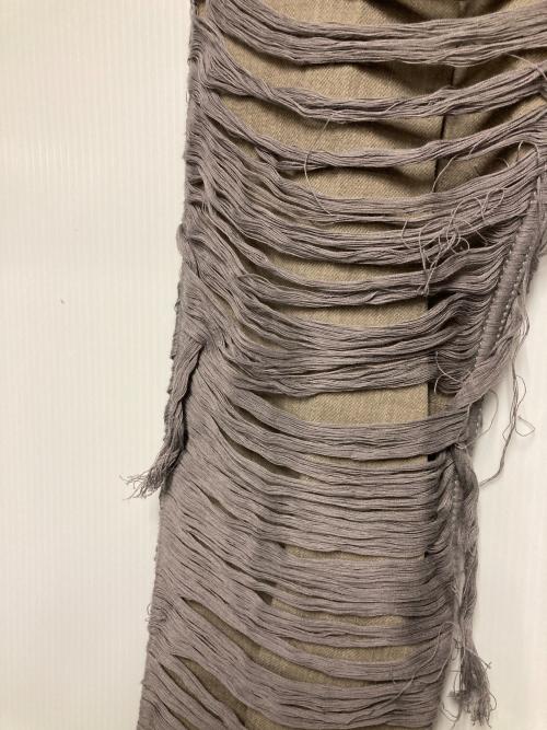 MIHARA YASUHIRO（ミハラヤスヒロ）MIHARA YASUHIRO (ミハラヤスヒロ) 加工デニムパンツ グレー サイズ:Sの古着・服飾アイテム