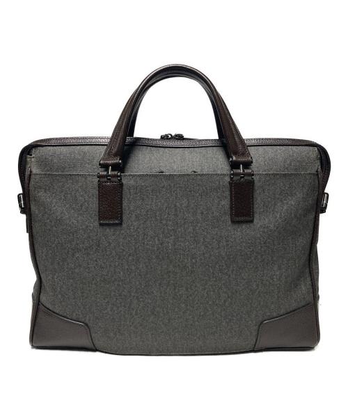 TUMI（トゥミ）TUMI (トゥミ) ASTOR / 2WAYブリーフケース グレー×ブラウンの古着・服飾アイテム
