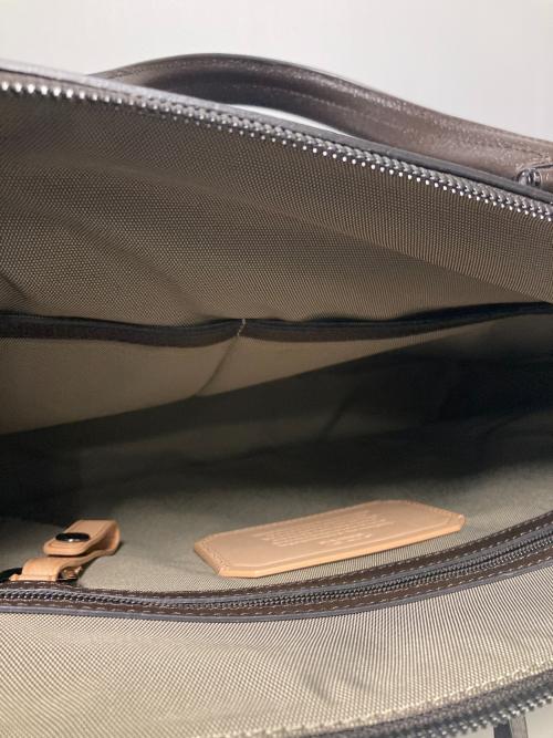 TUMI（トゥミ）TUMI (トゥミ) ASTOR / 2WAYブリーフケース グレー×ブラウンの古着・服飾アイテム
