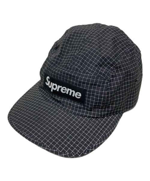 SUPREME（シュプリーム）SUPREME (シュプリーム) 18FW Reflective Ripstop Camp Cap ブラックの古着・服飾アイテム