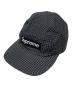 SUPREME（シュプリーム）の古着「18FW Reflective Ripstop Camp Cap」｜ブラック