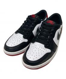 NIKE（ナイキ）の古着「Air Jordan 1 Retro Low OG 'Black Toe 2023'」｜ホワイト×レッド