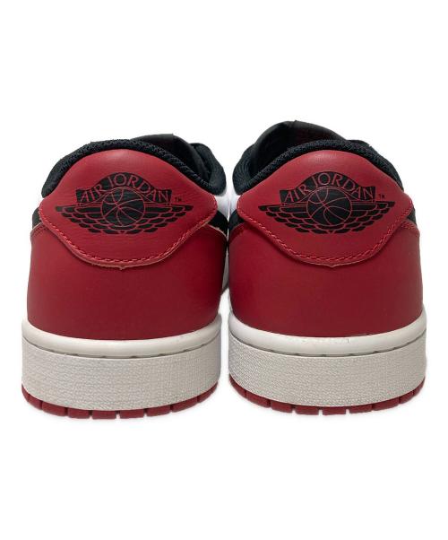 NIKE（ナイキ）NIKE (ナイキ) Air Jordan 1 Retro Low OG 'Black Toe 2023' ホワイト×レッド サイズ:US10の古着・服飾アイテム