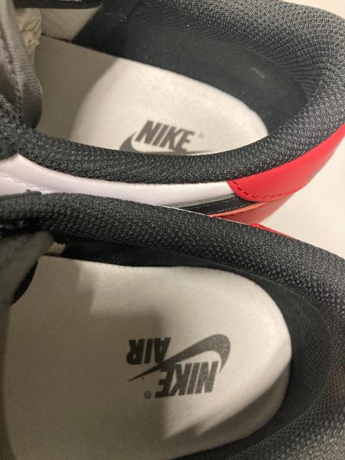 NIKE（ナイキ）NIKE (ナイキ) Air Jordan 1 Retro Low OG 'Black Toe 2023' ホワイト×レッド サイズ:US10の古着・服飾アイテム