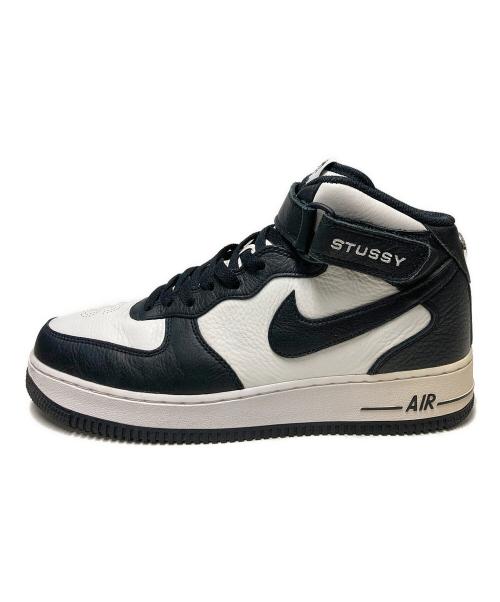 NIKE（ナイキ）NIKE (ナイキ) stussy (ステューシー) AIR FORCE 1 07 MID SP ホワイト×ブラック サイズ:US10の古着・服飾アイテム
