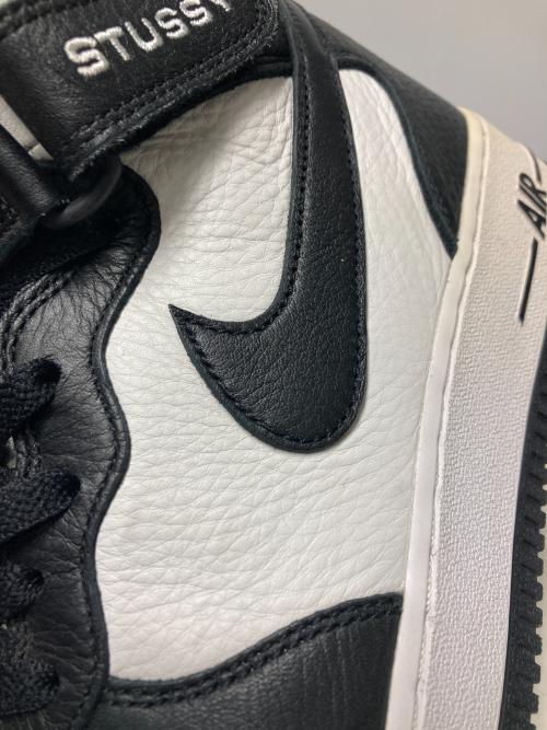 NIKE（ナイキ）NIKE (ナイキ) stussy (ステューシー) AIR FORCE 1 07 MID SP ホワイト×ブラック サイズ:US10の古着・服飾アイテム