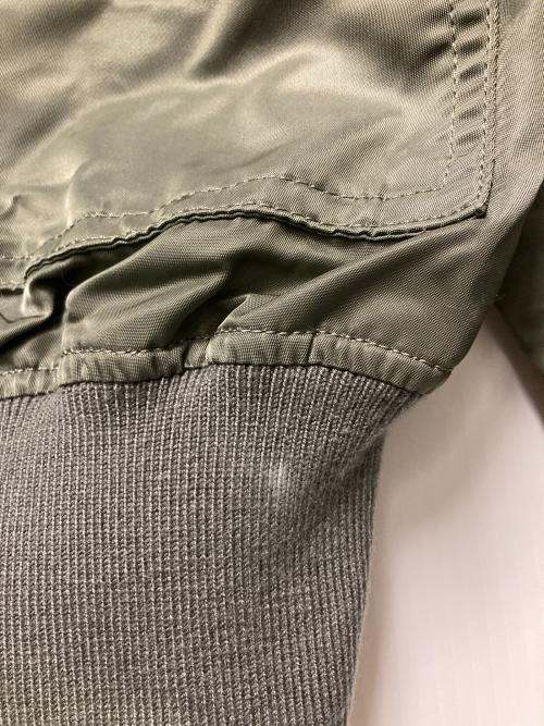 alpha industry（アルファ インダストリーズ）alpha industry (アルファ インダストリーズ) VX-31フライトジャケット グリーン サイズ:Mの古着・服飾アイテム