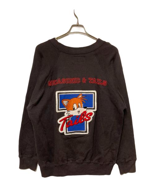 SEGA（セガ）SEGA (セガ) 90s ソニック・ザ・ヘッジホッグスウェット ダークブラウン サイズ:Lの古着・服飾アイテム
