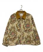 MONKEY TIMEモンキータイム）の古着「GOBELIN ZIP WORK JKT / ジップワークジャケット」｜ベージュ