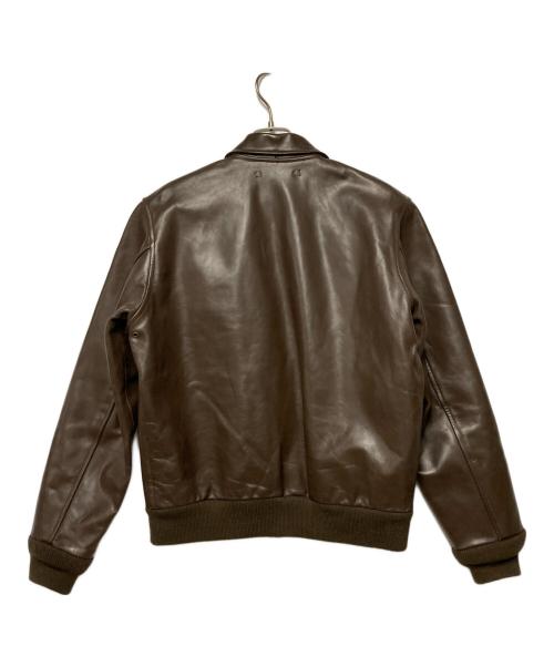 中田商店（中田商店）中田商店 (中田商店) A-2フライトジャケット ブラウン サイズ:38の古着・服飾アイテム