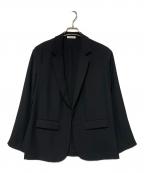 DEUXIEME CLASSEドゥーズィエム クラス）の古着「Comfort Blazer / テーラードジャケット」｜ブラック