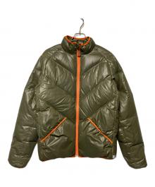 stussy×Pen Field（ステューシー×ペンフィールド）の古着「SSリンクダウンジャケット」｜グリーン