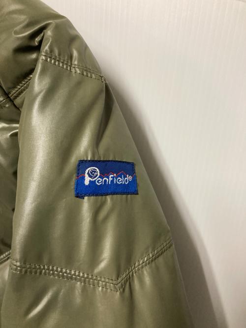 stussy（ステューシー）stussy (ステューシー) Pen Field (ペンフィールド) SSリンクダウンジャケット グリーン サイズ:Mの古着・服飾アイテム