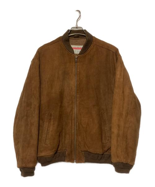 EQUIPMENT（エキップモン）EQUIPMENT (エキップモン) スウェードブルゾン ブラウン サイズ:Ｍの古着・服飾アイテム