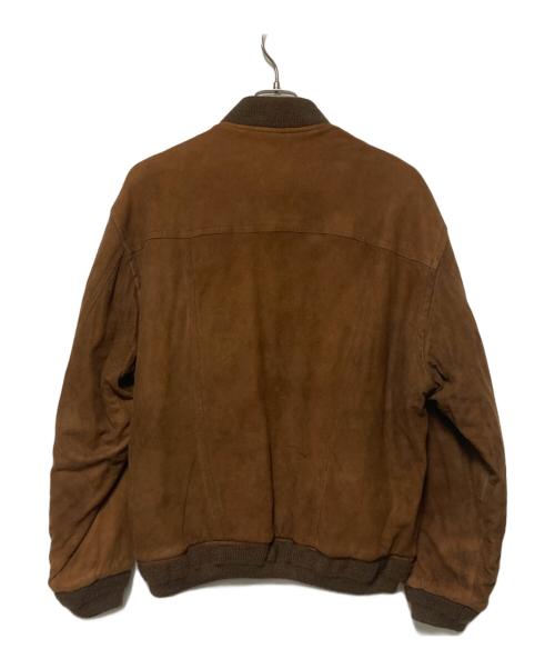 EQUIPMENT（エキップモン）EQUIPMENT (エキップモン) スウェードブルゾン ブラウン サイズ:Ｍの古着・服飾アイテム