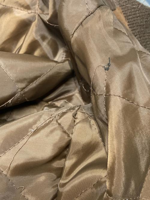 EQUIPMENT（エキップモン）EQUIPMENT (エキップモン) スウェードブルゾン ブラウン サイズ:Ｍの古着・服飾アイテム