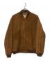 EQUIPMENT（エキップモン）の古着「スウェードブルゾン」｜ブラウン
