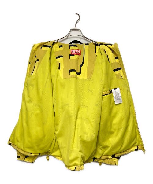 DIESEL（ディーゼル）DIESEL (ディーゼル) J-JASS-MON-PRIBT / ナイロンジャケット イエロー サイズ:46の古着・服飾アイテム