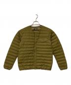 THE NORTH FACEザ ノース フェイス）の古着「WS ZEPHER SHELL CARDIGAN / ダウンジャケット」｜ミリタリーオリーブ