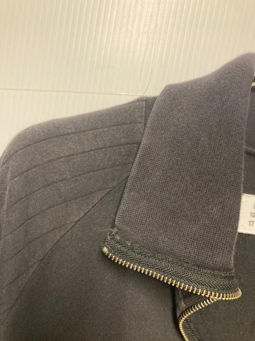 MM6 Maison Margiela（エムエムシックスメゾンマルジェラ）MM6 Maison Margiela (エムエムシックスメゾンマルジェラ) コットントラックジャケット ブラック サイズ:Lの古着・服飾アイテム